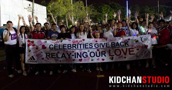 relay4life24 Celebrities gives back headed by Datuk Yasmin Yusuff