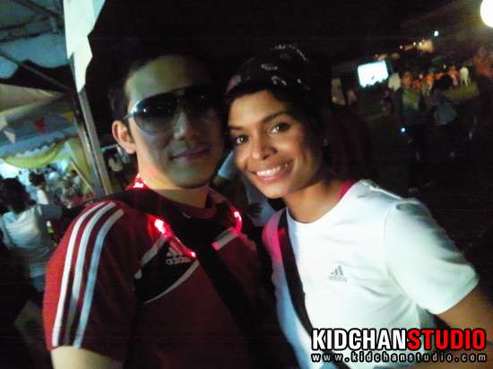 relay4life41 I also camwhore with the First Malaysia Idol