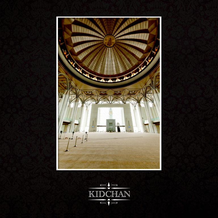 1 inside Sultan mizan Mosque