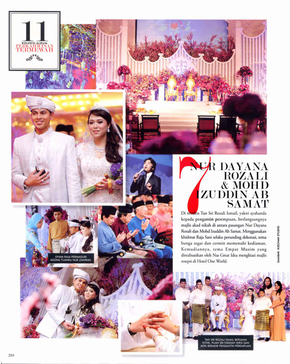dayanrozaliizzudin Wedding reception One World Hotel